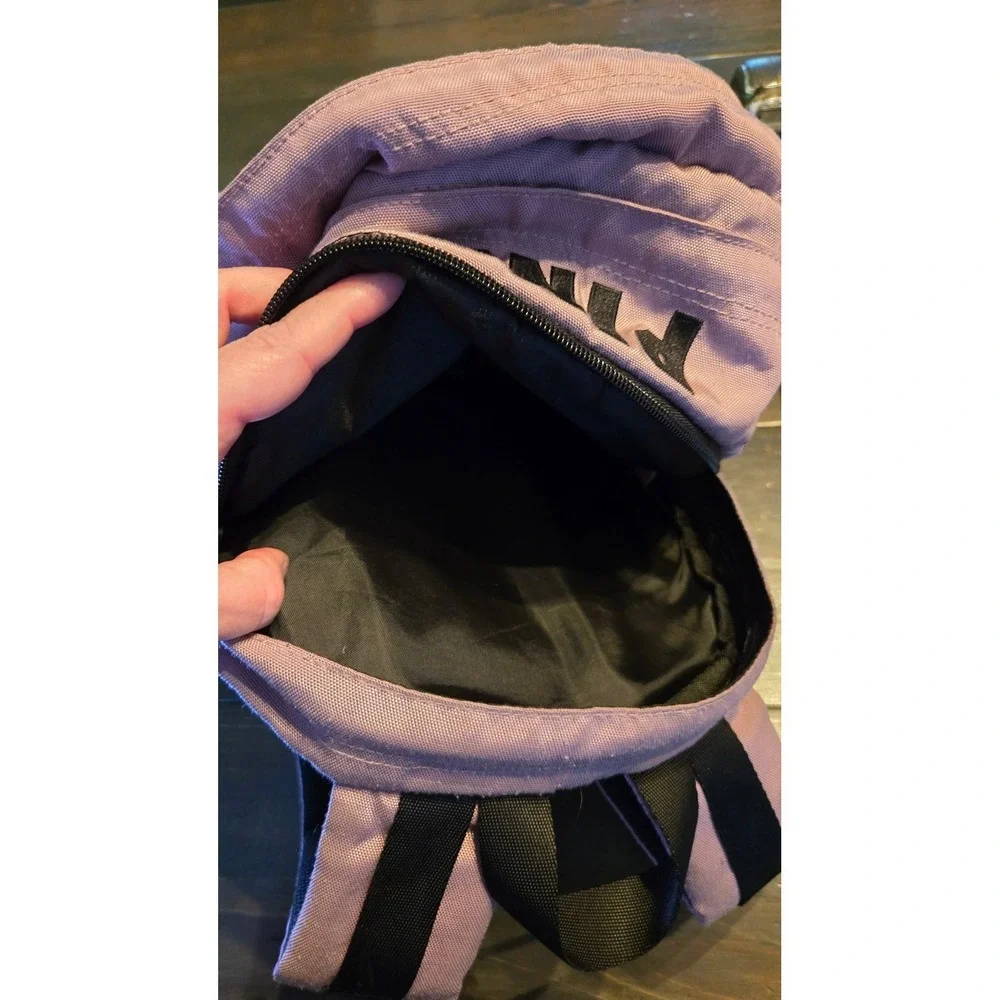 PINK Victoria's Secret Collegiate Backpack Book Bag Pink Gray Black School - Picture 6 of 9
